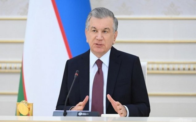Özbəkistan Prezidenti Azərbaycana dövlət səfərinə gəlib