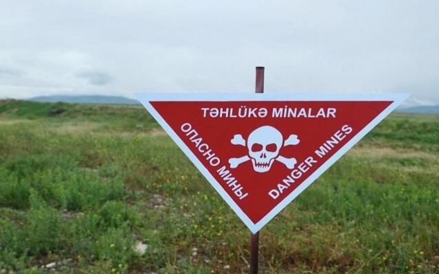 Azad edilmiş ərazilərdə daha 81 mina, 240 PHS aşkarlanıb