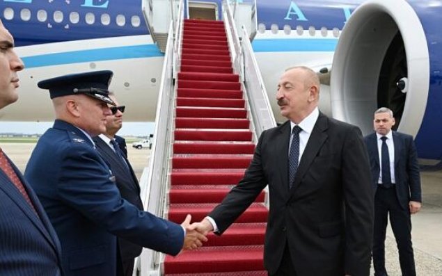 İlham Əliyev ABŞ-da səfərdədir 