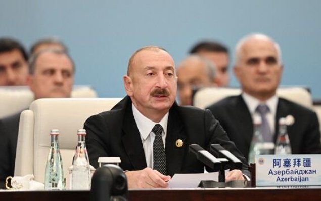 İlham Əliyev Çində mühüm tədbirdə çıxış etdi