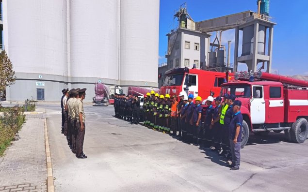 FHN Naxçıvanda fövqəladə hallar zamanı davranış qaydaları üzrə təlim keçirib