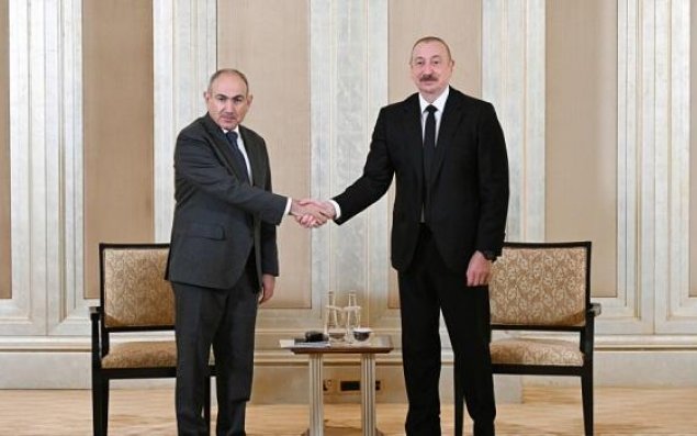 Misirdə Əliyev-Paşinyan görüşündən - Maraqlı foto