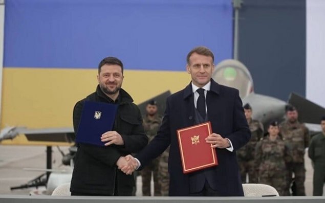 Ukrayna ilə Fransa arasında tarixi razılaşma imzalandı
