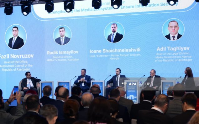 Bakıda Azərbaycan-Gürcüstan Media Forumu başladı