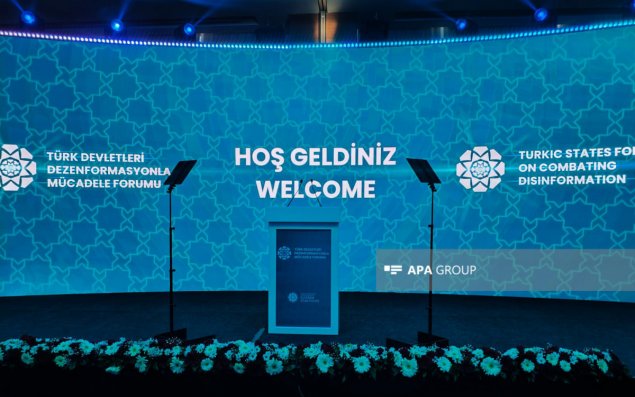 Ankarada türk dövlətlərinin dezinformasiya ilə mübarizə forumu başlayıb