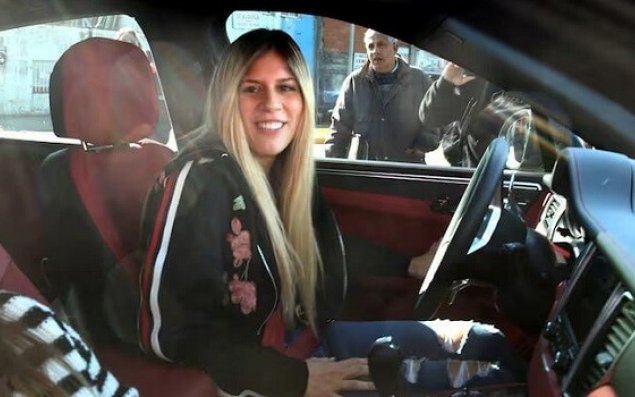 Messinin bacısı qəzaya düşdü