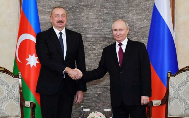 Putin Prezident İlham Əliyevi təbrik edib