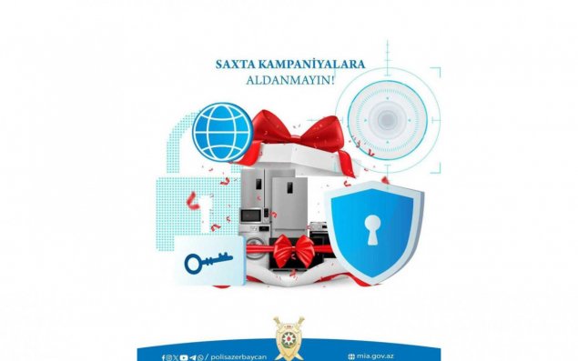 DİN Yeni il ərəfəsində kiberdələduzluq hallarına qarşı xəbərdarlıq edib