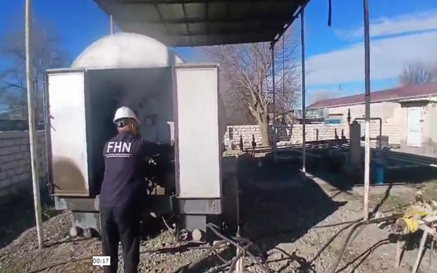 FHN maye qazdoldurma məntəqəsinin istismarını dayandırıb - VİDEO