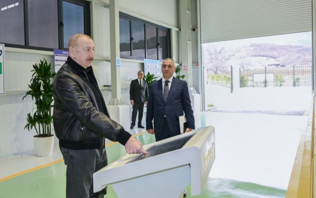 Prezident İlham Əliyev Ağdərədə “Qozlukörpü” SES-in açılışında iştirak edib - YENİLƏNİB