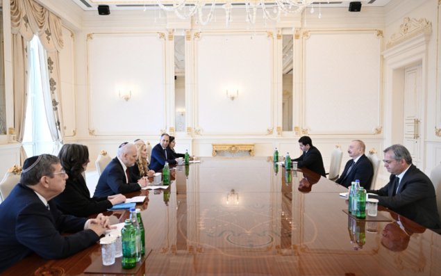 Prezident Betsi Berns Kornu qəbul etdi - Foto