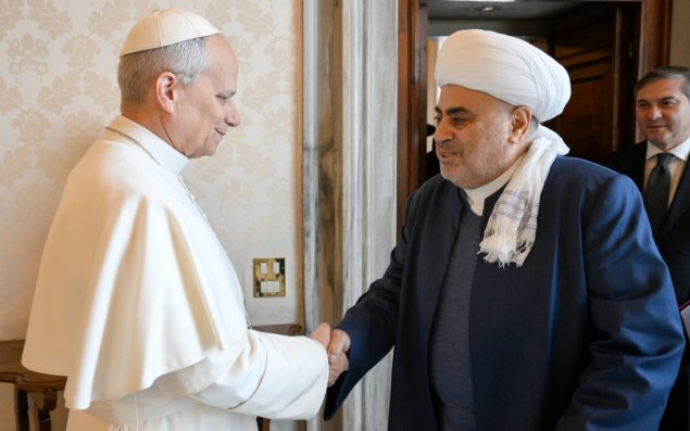 QMİ sədri Roma Papası ilə görüşüb