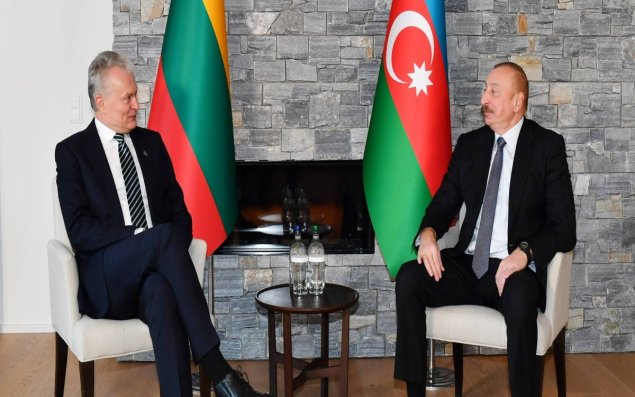 Prezident İlham Əliyev litvalı həmkarını təbrik edib