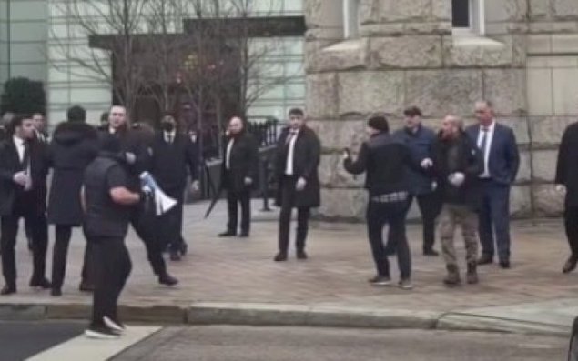 Vətən düşmənləri Vaşinqtonda cəhənnəmə çevrildi- 