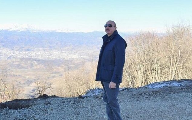 Prezident Xocavəndə getdi