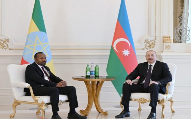 Prezident İlham Əliyevin Efiopiyanın Baş naziri ilə təkbətək görüşü olub