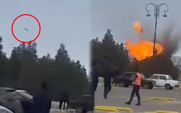 Naxçıvana dron hücumu zamanı 2 mülki şəxs xəsarət alıb - BƏYANAT