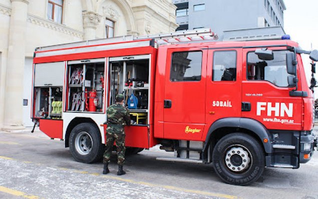FHN: Ötən həftə 219 yanğına çıxış olub, 48 nəfər xilas edilib