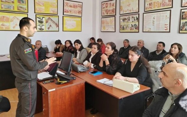 FHN-in regional mərkəzlərində mülki müdafiə kursları...