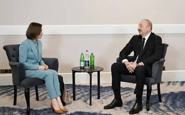 Prezident Maya Sandu ilə görüşdü