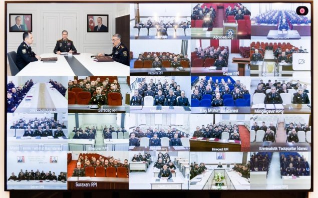 Daxili İşlər Nazirliyində Kollegiya iclası keçirilib