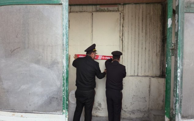 FHN Xətai rayonunda mağazanın fəaliyyətini dayandırıb - VİDEO