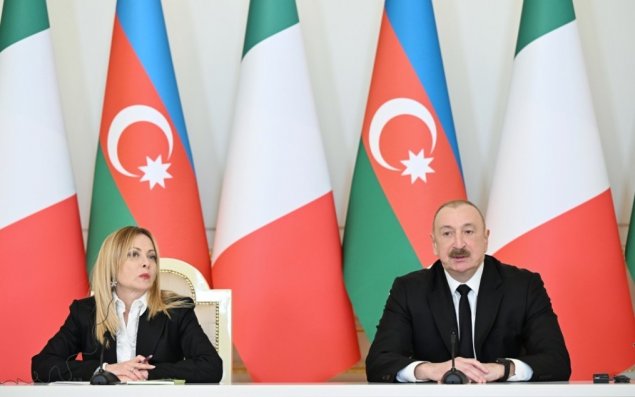 Prezident Meloninin Azərbaycana səfərindən paylaşım etdi