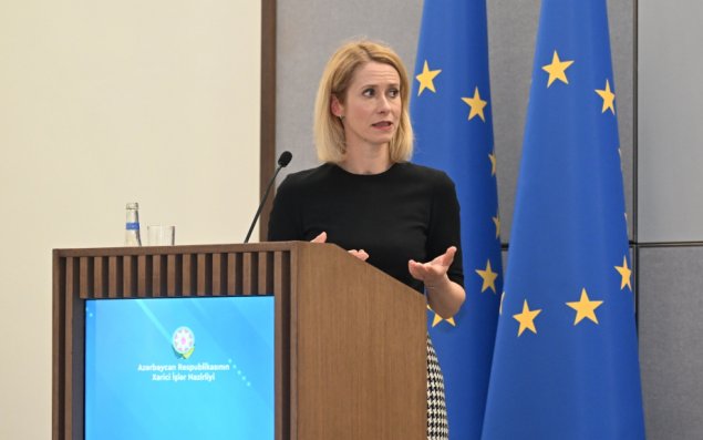 Kallas: Aİ Azərbaycanla daha strukturlaşdırılmış tərəfdaşlığı müzakirə etməyə hazırdır