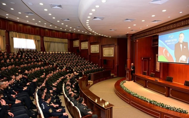 DİN-də Heydər Əliyevin anadan olmasının ildönümünə həsr olunan tədbir keçirilib