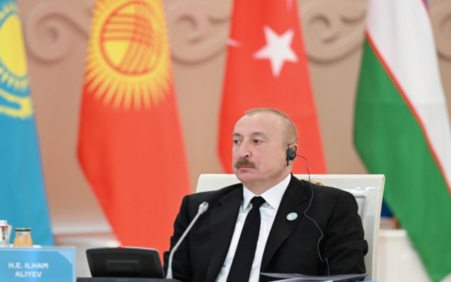 Prezident İlham Əliyev TDT Dövlət başçılarının qeyri-rəsmi Zirvə görüşündə çıxış edib