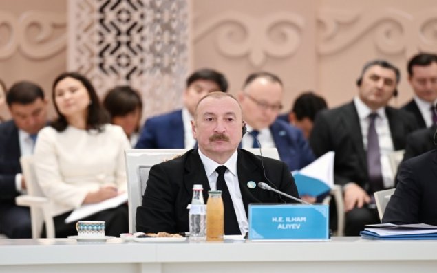 İlham Əliyev: Bu gün Türk Dövlətləri Təşkilatının qlobal proseslərdə rolu və mövqeyi güclənir