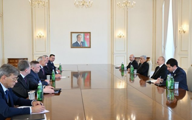 Prezident Belarus parlamenti Nümayəndələr Palatasının sədrini qəbul edib