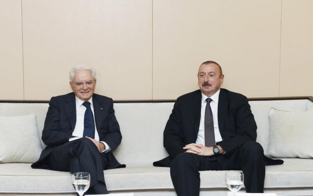 İtaliya Prezidenti Azərbaycan liderini təbrik edib