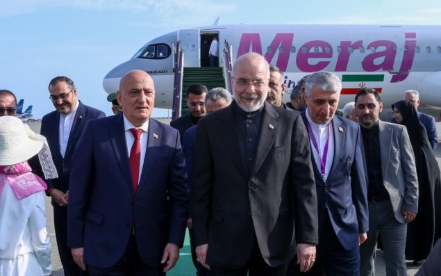 Məhəmməd Baqer Qalibaf Azərbaycana səfərə gəlib - FOTO