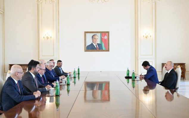 Prezident Numan Qurtulmuşu qəbul etdi 
