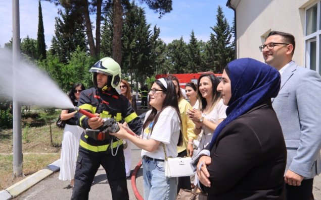 FHN-in Dövlət Yanğından Mühafizə Xidməti növbəti “açıq qapı günü” tədbiri keçirib