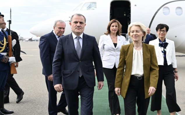 Avropa Komissiyasının Prezidenti Azərbaycana səfərə gəlib - FOTO