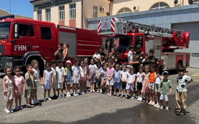 Dövlət Yanğından Mühafizə Xidməti “açıq qapı günü” keçirib