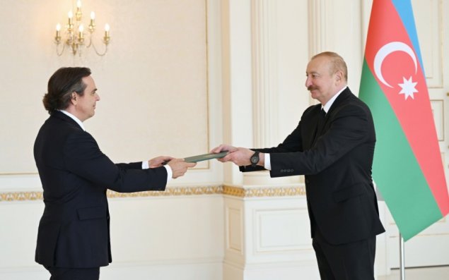 Prezident İlham Əliyev Braziliyanın yeni səfirinin etimadnaməsini qəbul edib