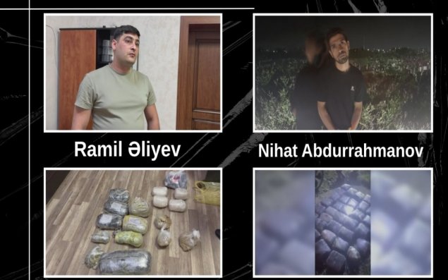 Azərbaycanda xarici narkotacirlərin şəbəkəsi aşkarlandı