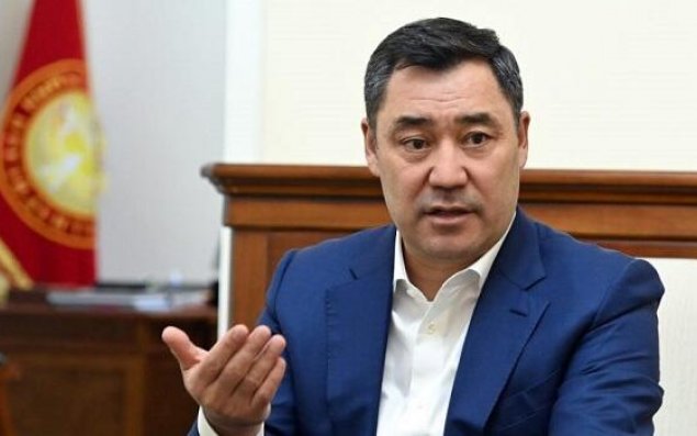 Japarov Nizami Gəncəvidən sitat gətirdi