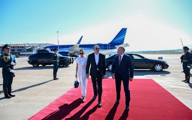 Prezident İlham Əliyevin Qırğızıstana dövlət səfəri başa çatıb