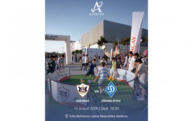 “Qarabağ”- “Dinamo Kiyev” oyunundan əvvəl fan zona təşkil olunacaq