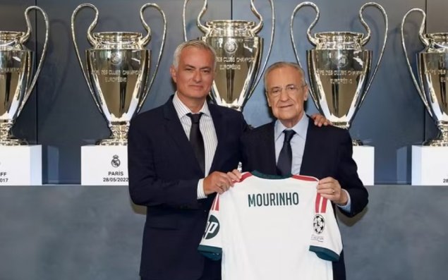 “Real Madrid” Mourinyonu təqdim etdi