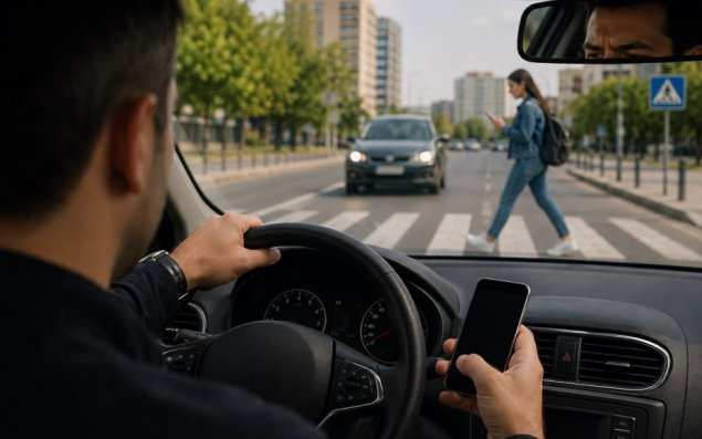 Sükan arxasında telefon işlədənlərə xəbərdarlıq