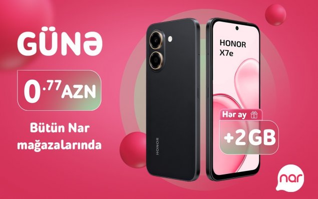 Günə 77 qəpiyə “Nar”dan smartfon!