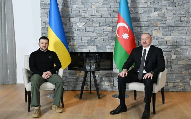 Zelenski Prezident İlham Əliyevə təşəkkür edib