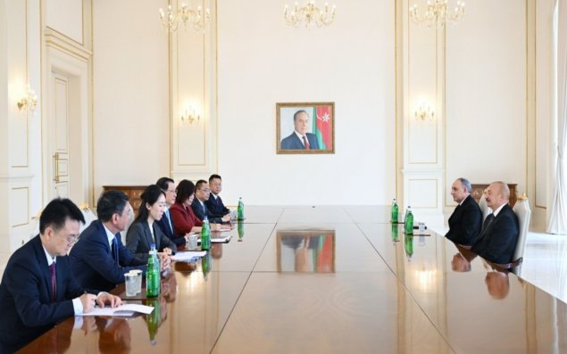 Prezident İlham Əliyev Çin Baş prokurorunu qəbul edib