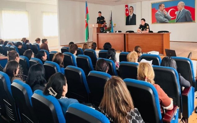 FHN-in Şimal Regional Mərkəzi mülki müdafiə kursları keçirib