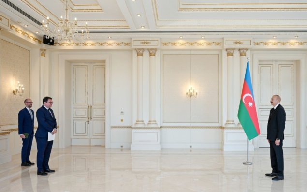 Prezident Avstriyanın Azərbaycanda yeni təyin olunmuş səfirini qəbul edib